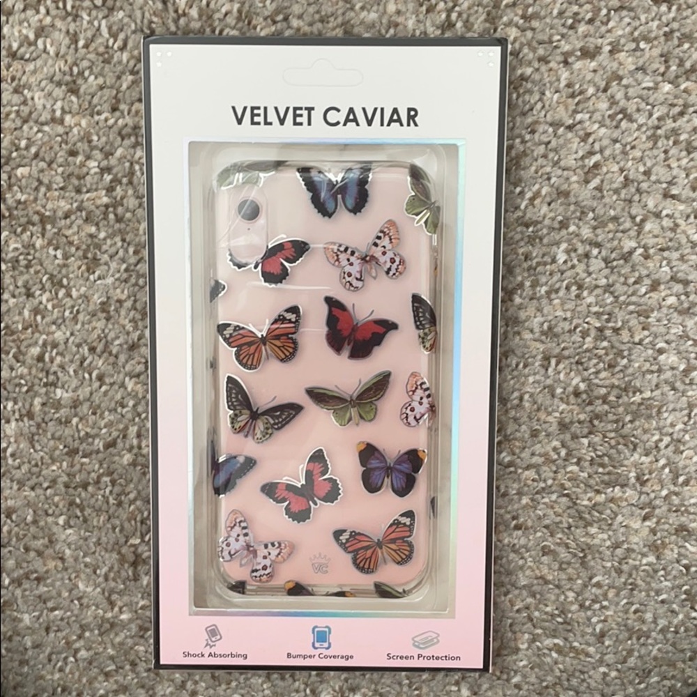 IPhone XR Butterfly Phone Case from Velvet Caviar